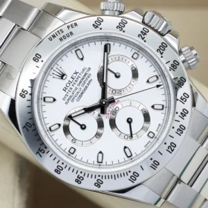 Rolex Daytona 116520 APH white dial front view