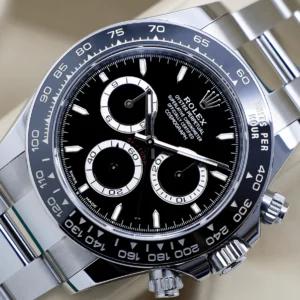 Rolex Daytona 126500LN angled dial view