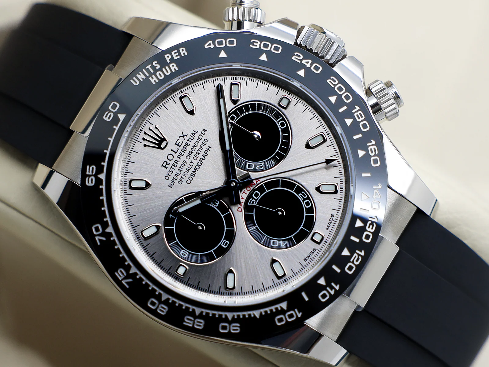 Rolex Daytona Ghost 116519LN Grey Dial Rolex Daytona 116519LN Ghost grey dial front view