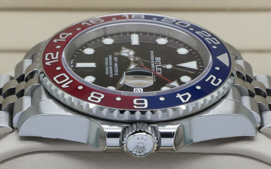 Rolex GMT Master II clasp detail