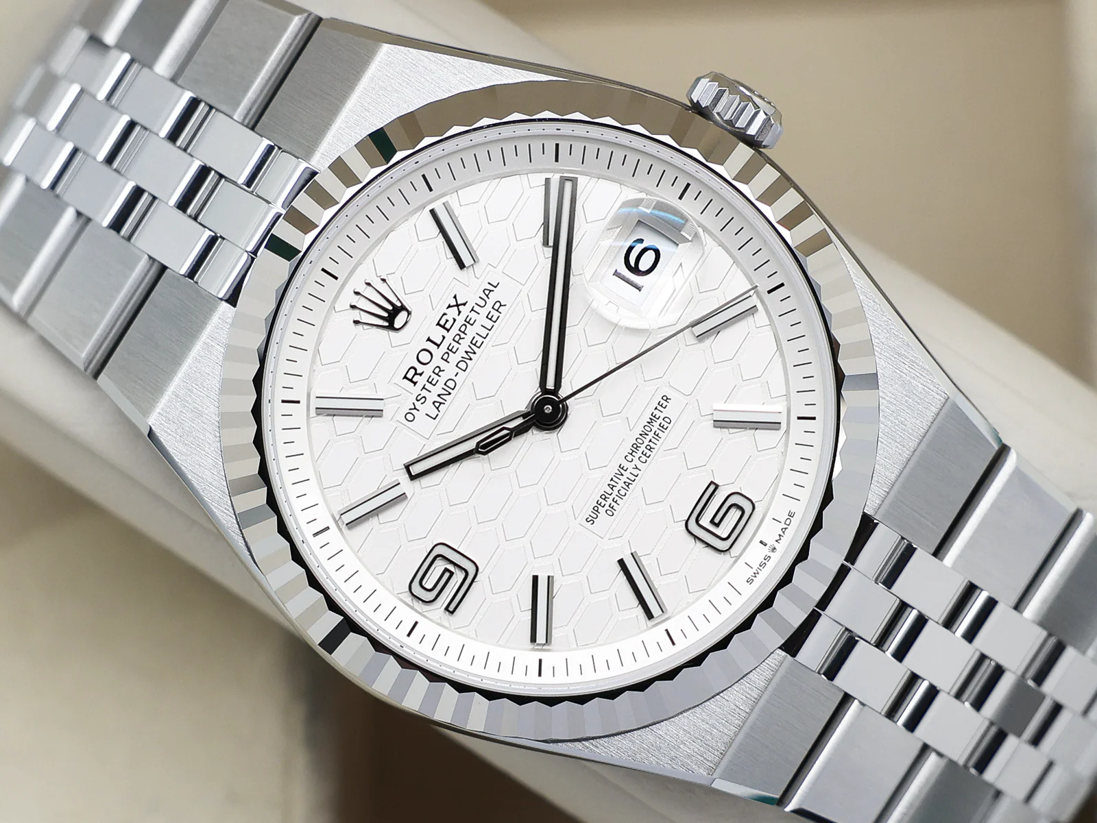 Rolex Land-Dweller Oyster Bracelet Rolex Land-Dweller 127334 oyster bracelet