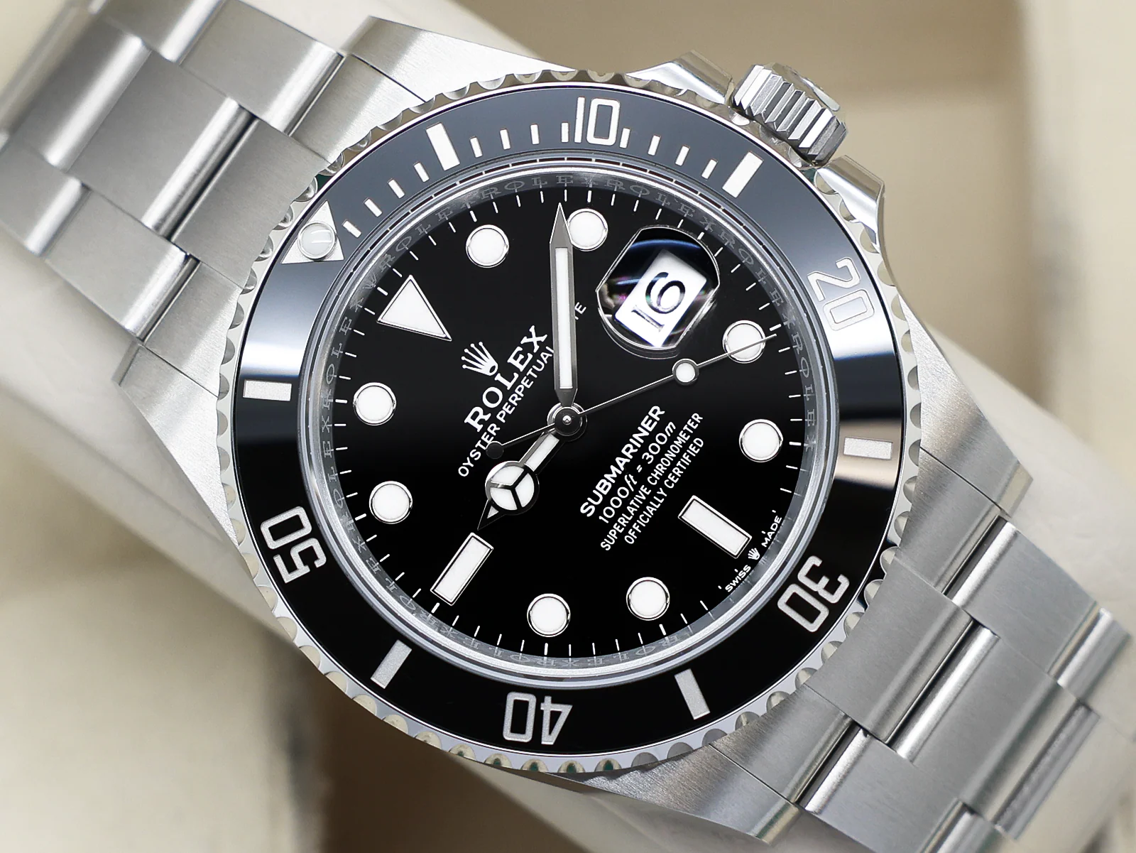 Rolex Submariner Date 126610LN 41mm Stainless Steel Black Dial – Unworn 2026 Full Set 3 Rolex Submariner 126610LN oyster bracelet
