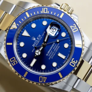 Rolex Submariner 126613LB Bluesy blue dial front view