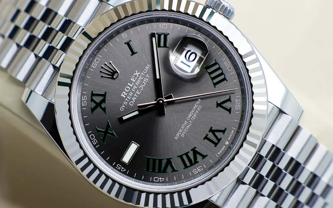 Rolex Datejust 41 Wimbledon Dial 126334