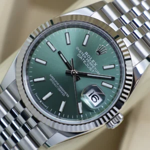 Rolex Datejust 36 stainless steel case side