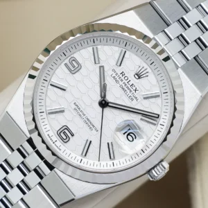 Rolex Land Dweller stainless steel case side