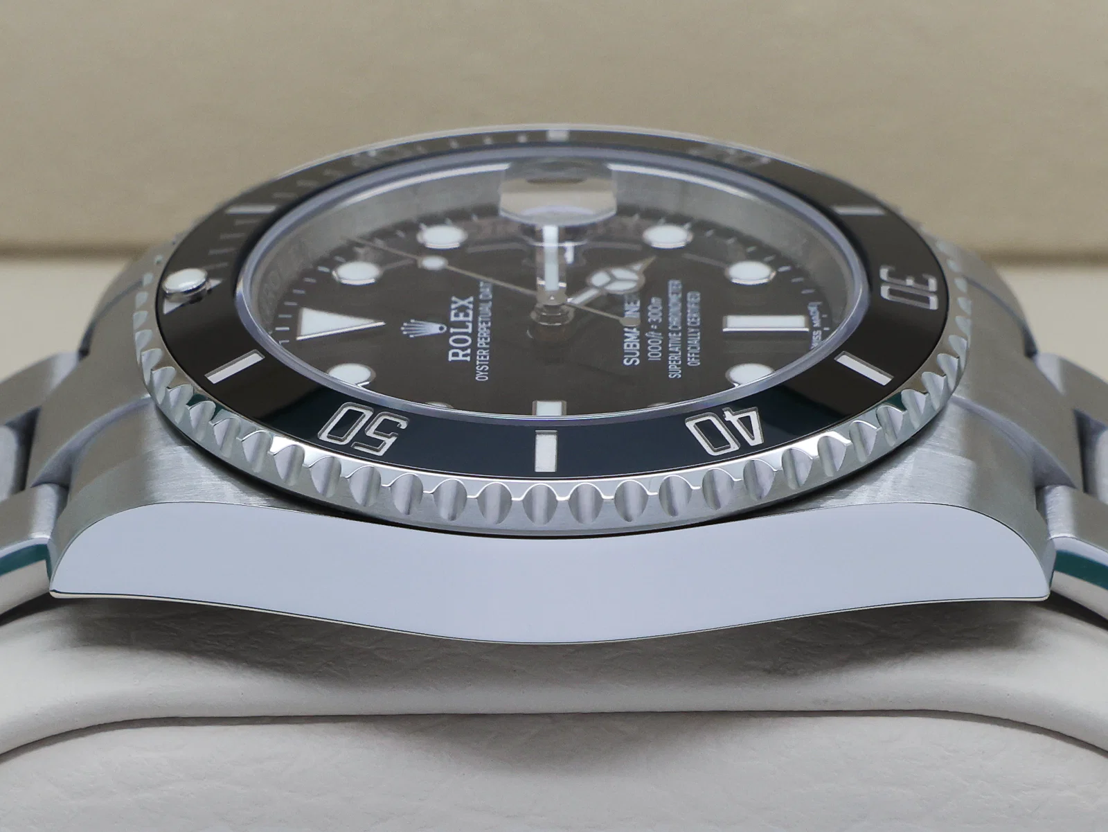 Rolex Submariner Date 116610LN Stainless Steel Black Dial Ceramic Bezel – 2019 Box & Papers 5 Rolex Submariner Triplock crown