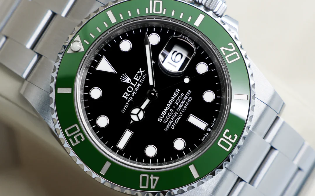 Rolex Submariner Starbucks 126610LV front view