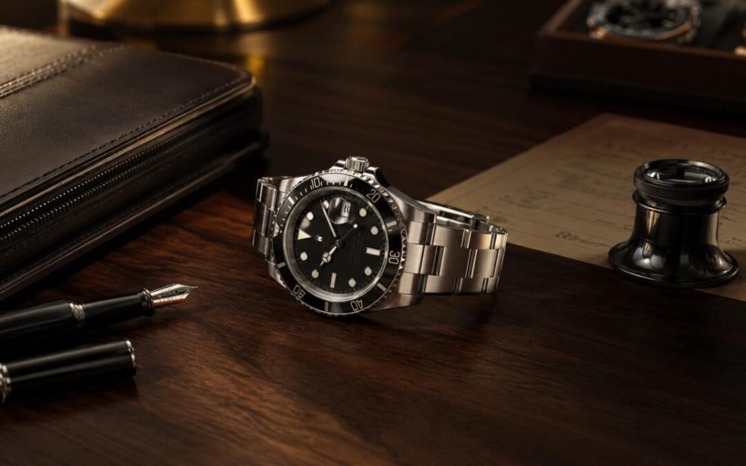 Rolex watch on a luxury collector desk showing why Rolex watches hold their value